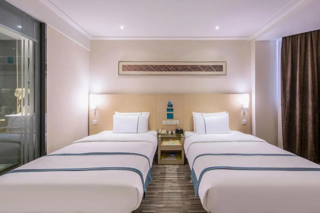 Bed in City Comfort Inn Liuzhou Diwang North Station