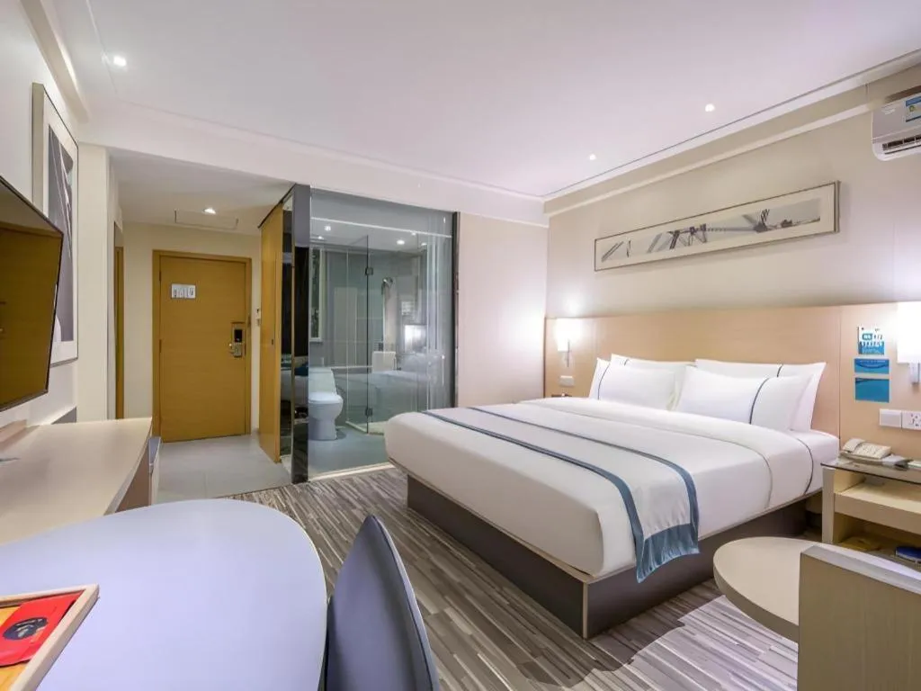 Bed in City Comfort Inn Liuzhou Diwang North Station