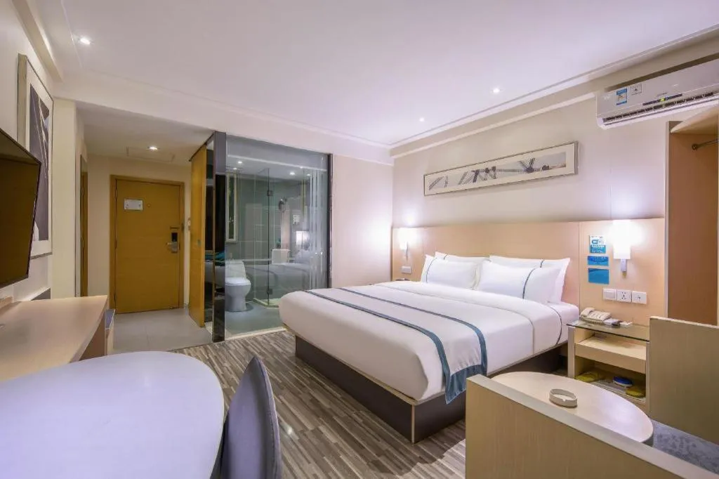 Bed in City Comfort Inn Liuzhou Diwang North Station