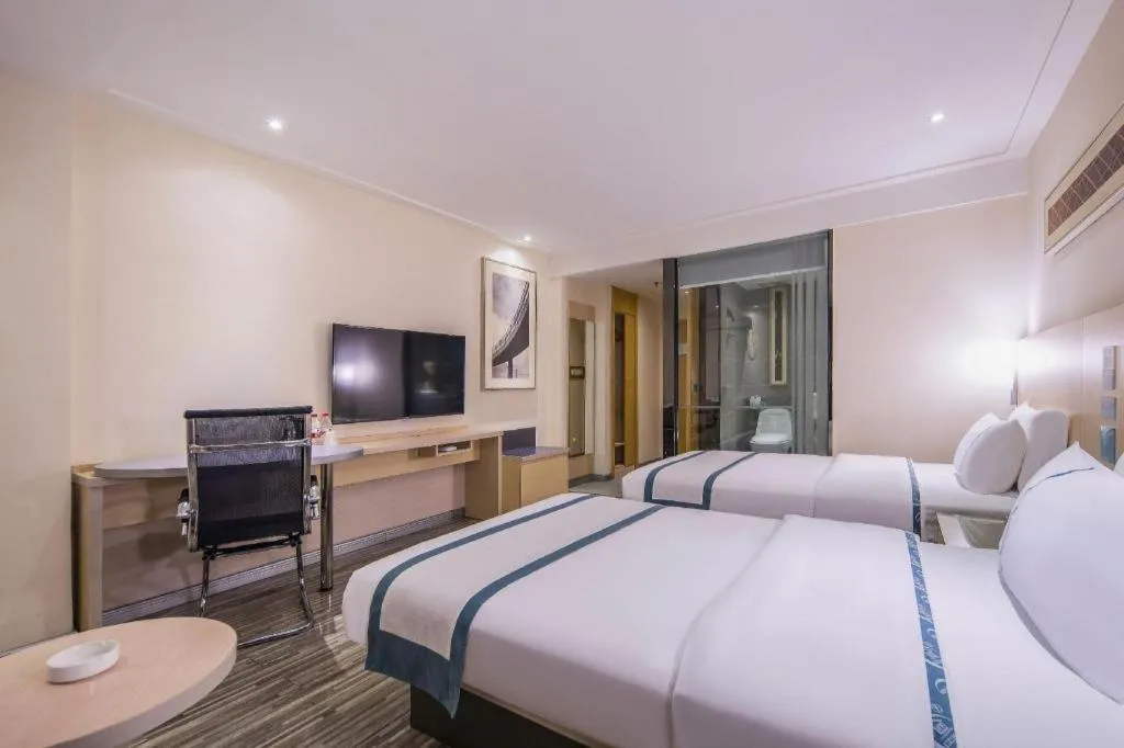 Bed in City Comfort Inn Liuzhou Diwang North Station