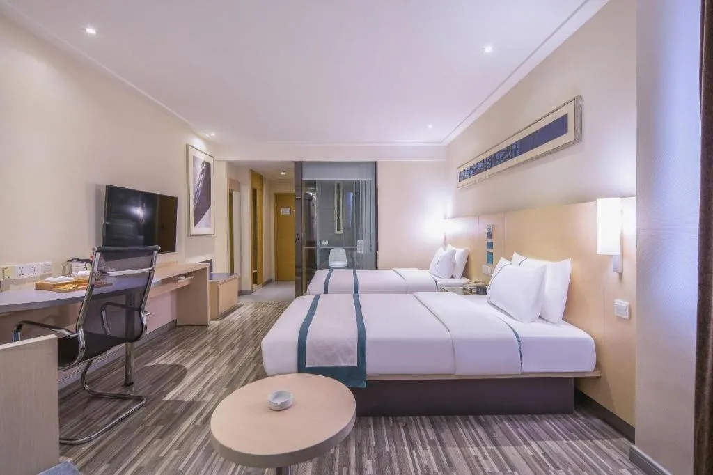 Bed in City Comfort Inn Liuzhou Diwang North Station