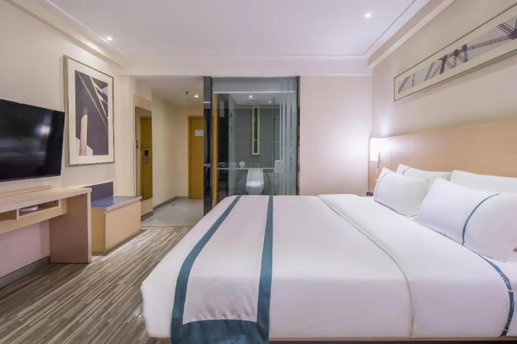 Bed in City Comfort Inn Liuzhou Diwang North Station