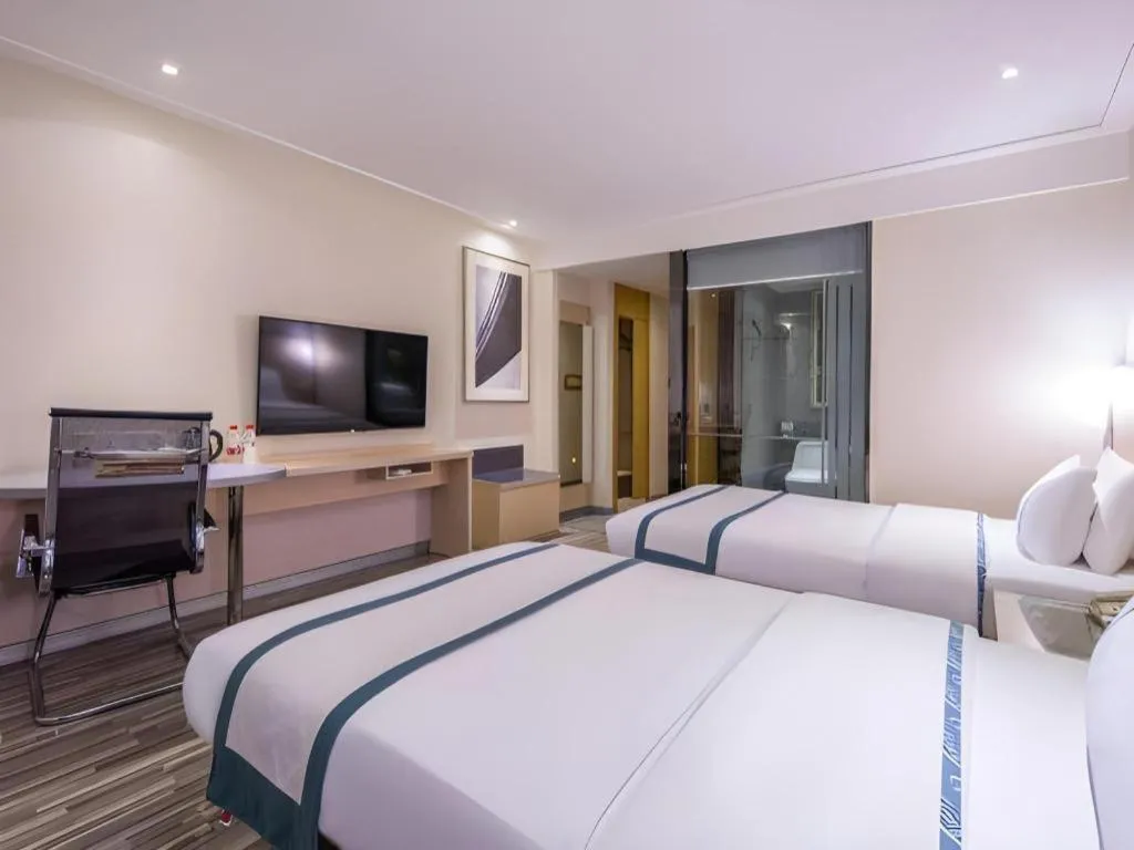 Bed in City Comfort Inn Liuzhou Diwang North Station