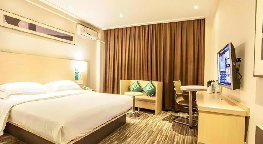 Bed in City Comfort Inn Liuzhou Diwang North Station