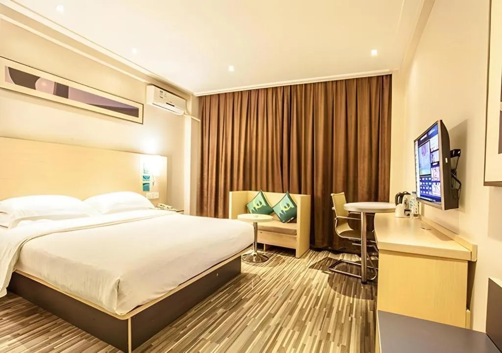 Bed in City Comfort Inn Liuzhou Diwang North Station