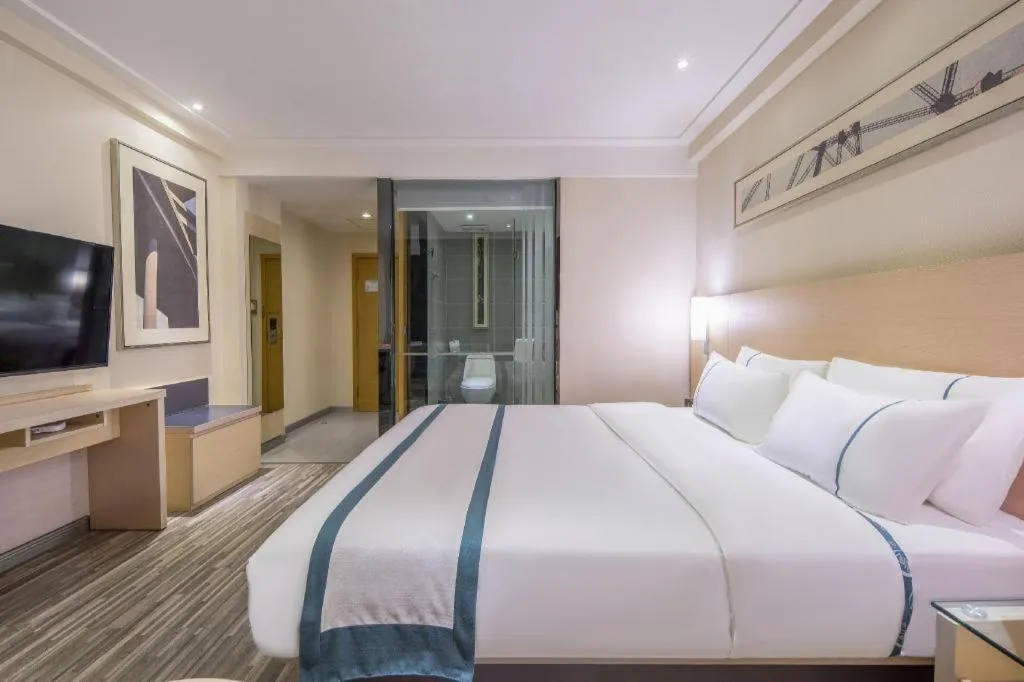 Bed in City Comfort Inn Liuzhou Diwang North Station