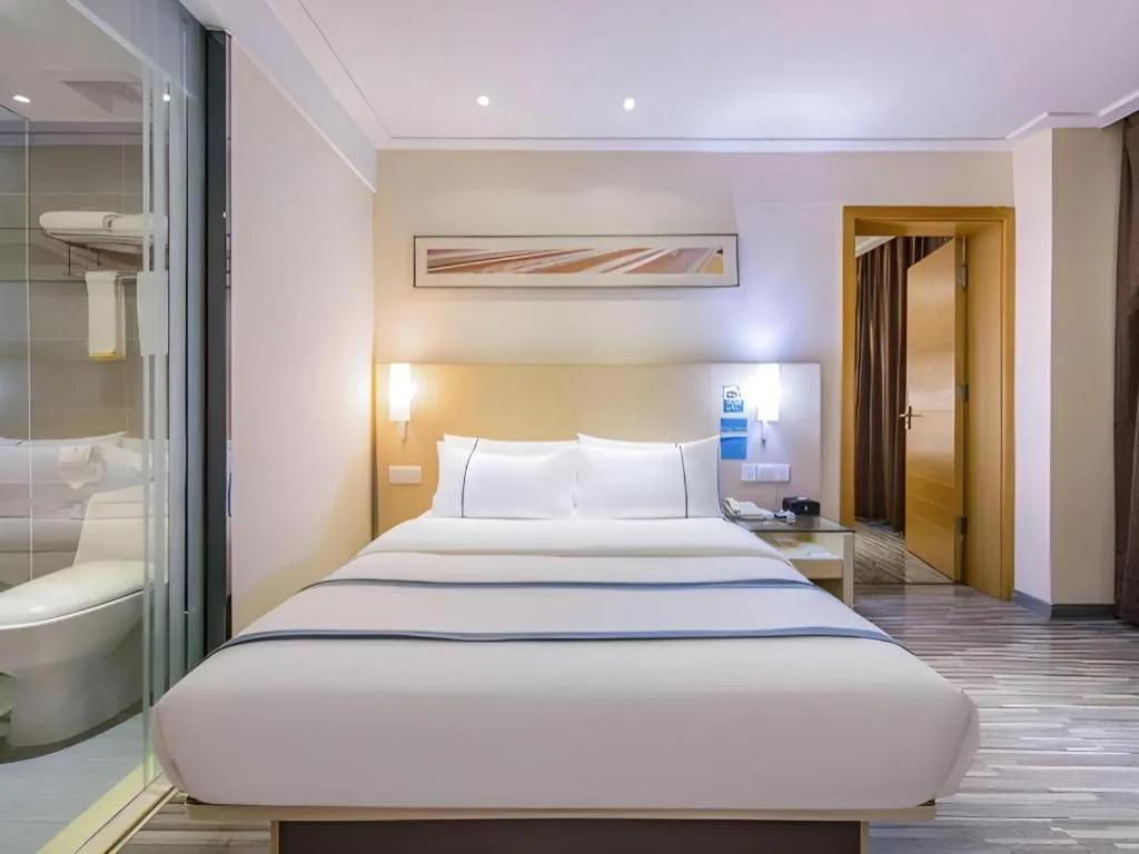 Bed in City Comfort Inn Liuzhou Diwang North Station