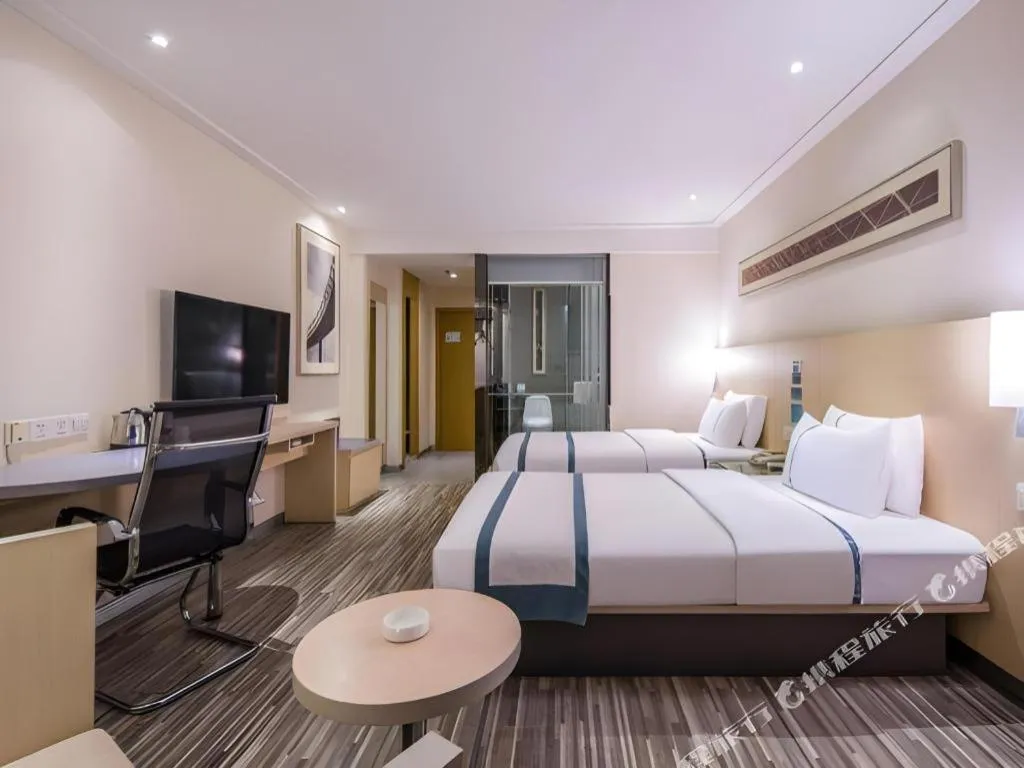 Bed in City Comfort Inn Liuzhou Diwang North Station