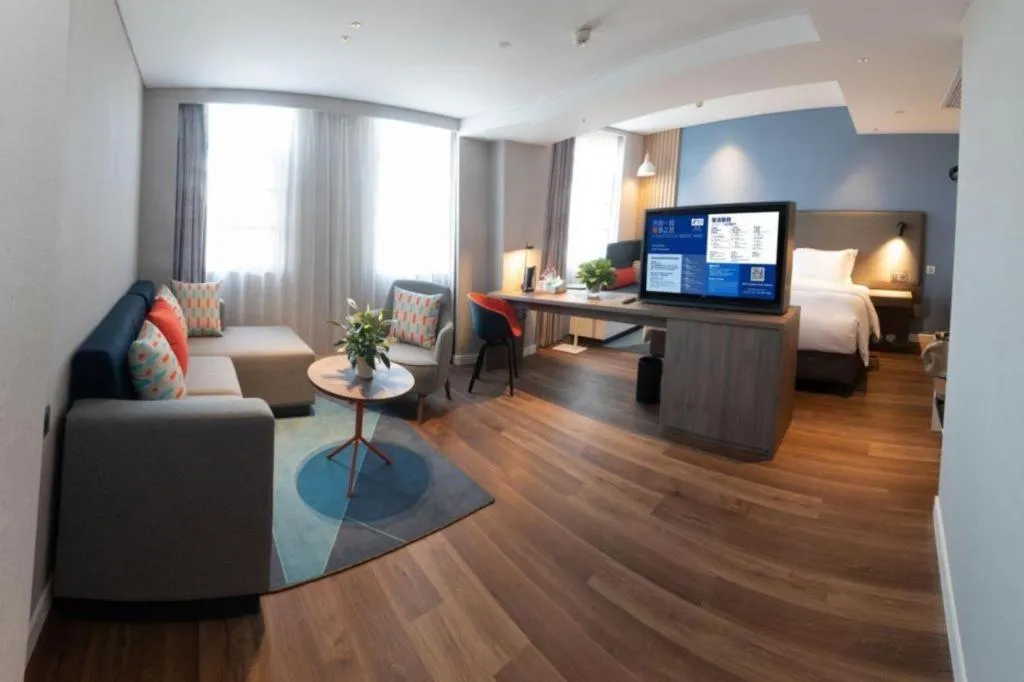 Bed in Holiday Inn Express Jingdezhen City Center By IHG