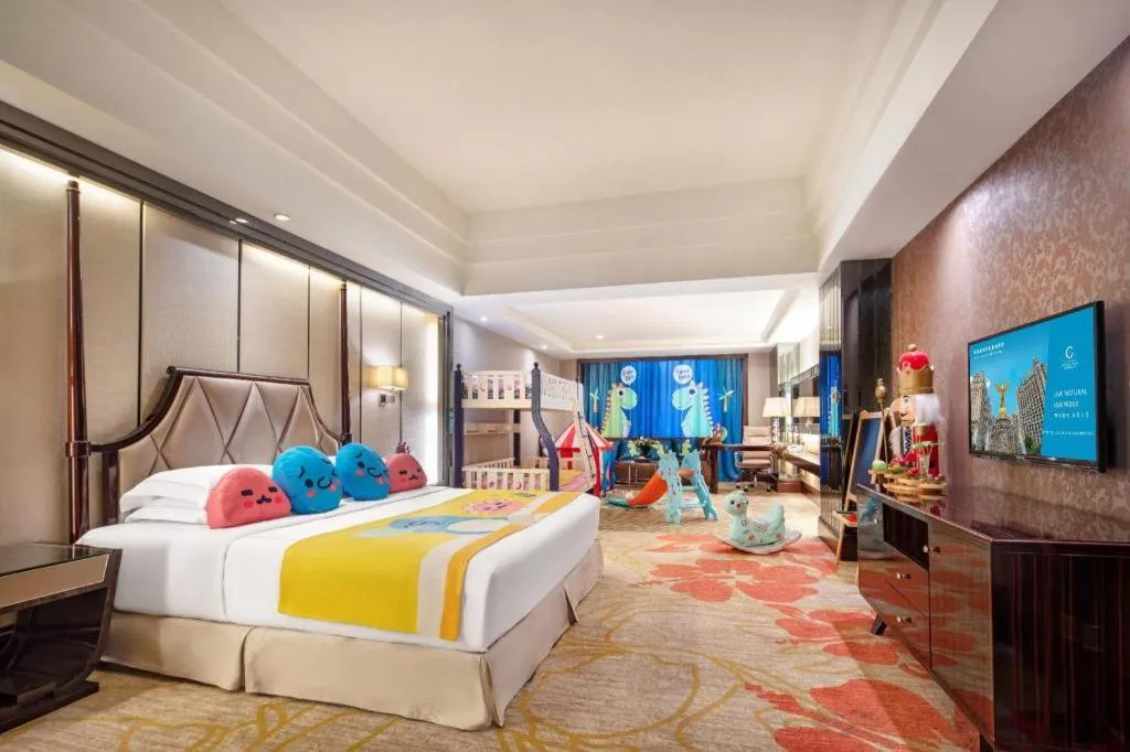 Bed in Country Garden Phoenix Hotel Jurong