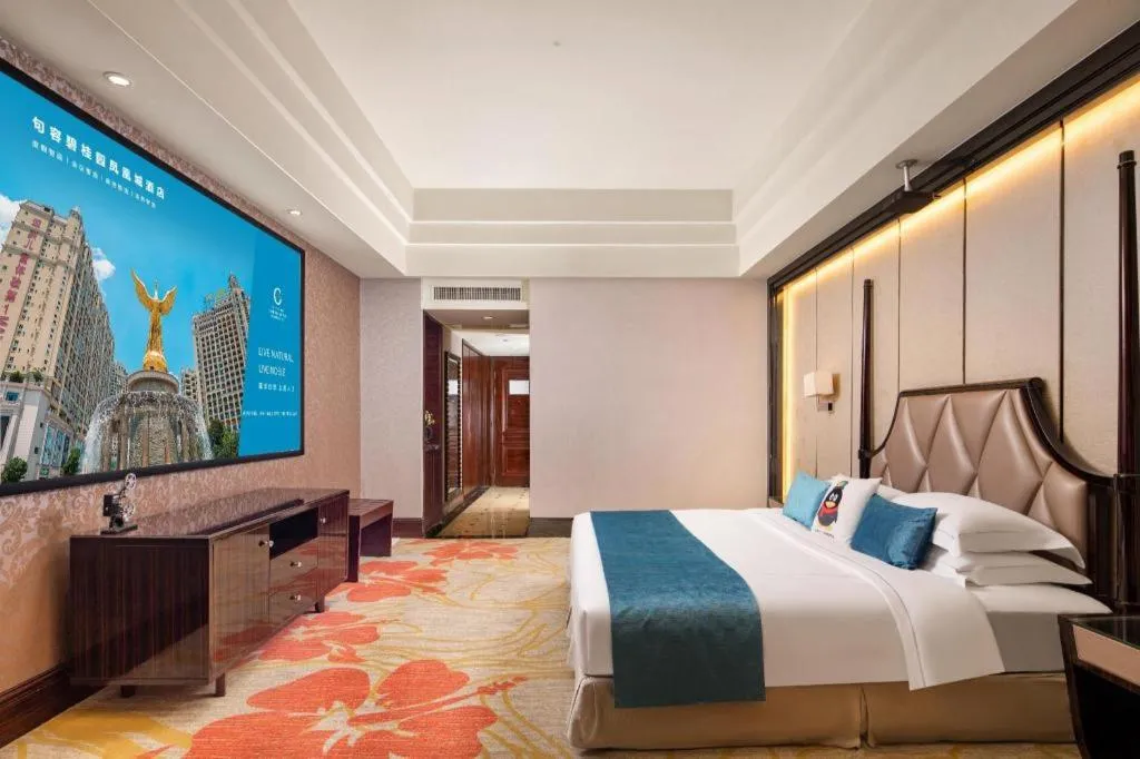 Bed in Country Garden Phoenix Hotel Jurong