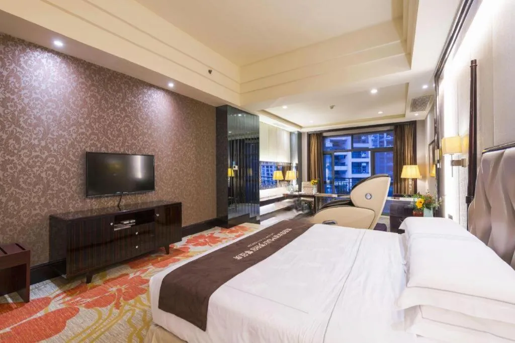 Bed in Country Garden Phoenix Hotel Jurong