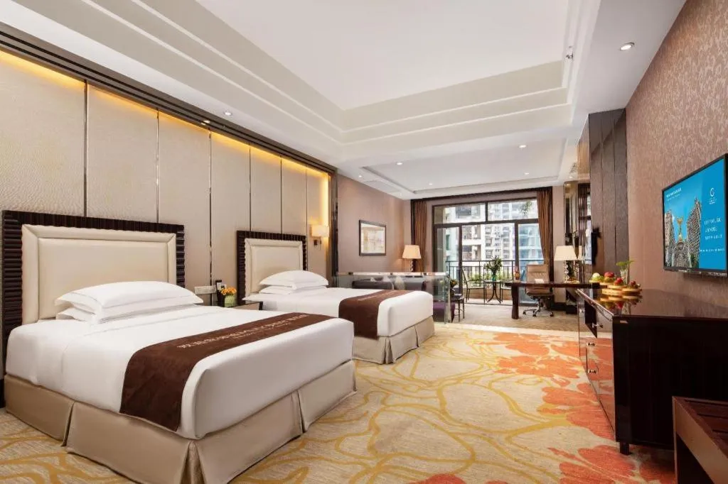 Bed in Country Garden Phoenix Hotel Jurong