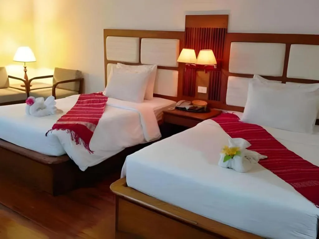 Bed in River City Hotel