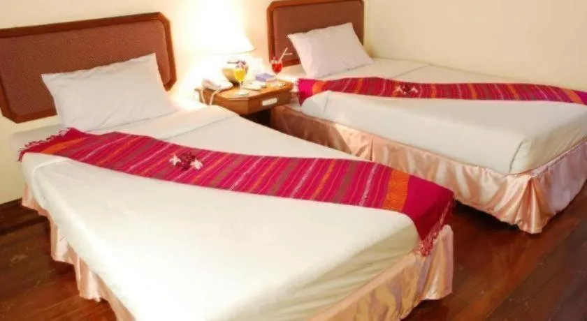 Bed in River City Hotel