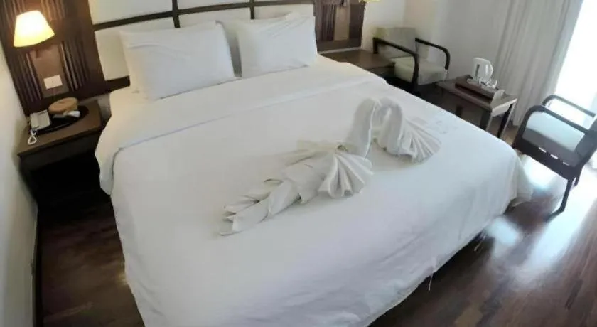 Bed in River City Hotel