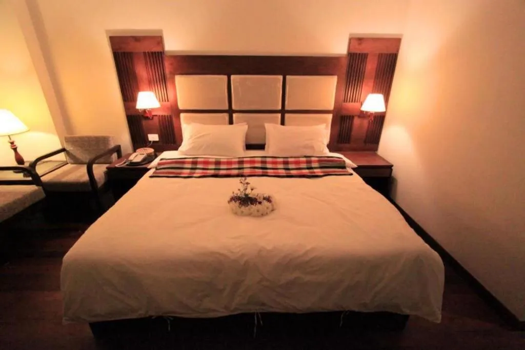 Bed in River City Hotel