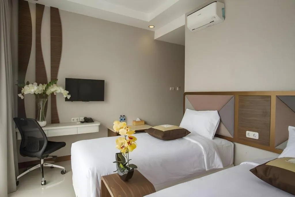 Bed in Sawana Suites