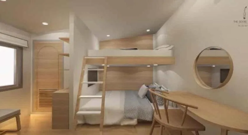 Bed in THE GOOSE HOUSE UBON