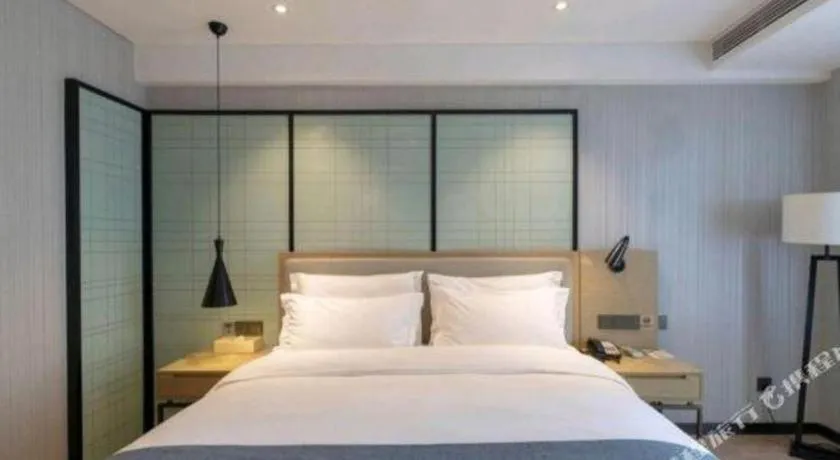 Bed in Echarm Hotel Nanchang Hongcheng Wangfujing