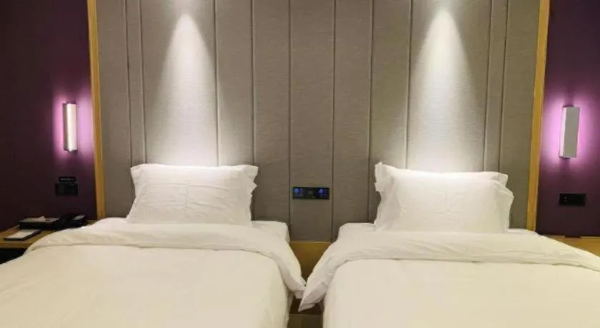 Bed in Lavande Hotel·Xishuangbanna Jinghong Songkran Square