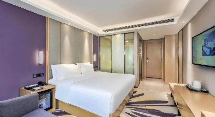 Bed in Lavande Hotel·Xishuangbanna Jinghong Songkran Square