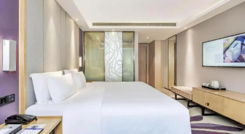 Bed in Lavande Hotel·Xishuangbanna Jinghong Songkran Square