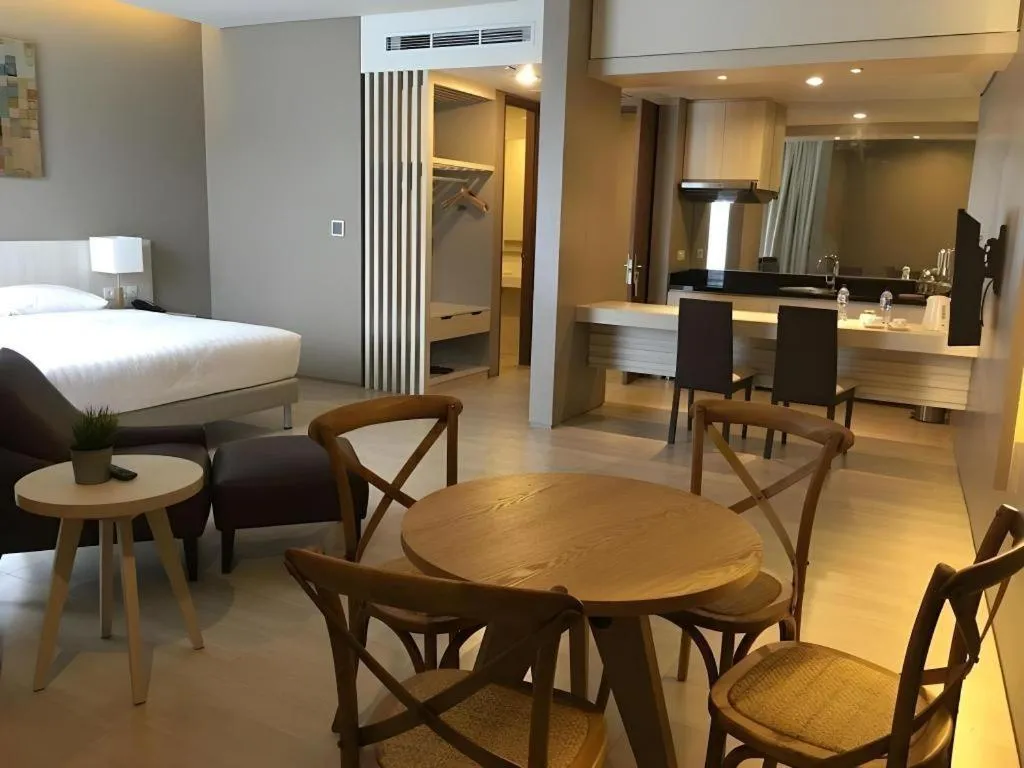 Bed in Double G Resort Anyer