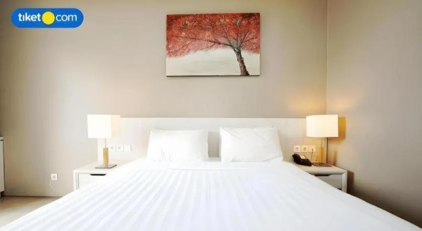 Bed in Double G Resort Anyer