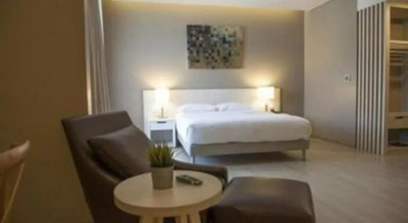 Bed in Double G Resort Anyer