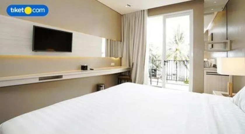 Bed in Double G Resort Anyer