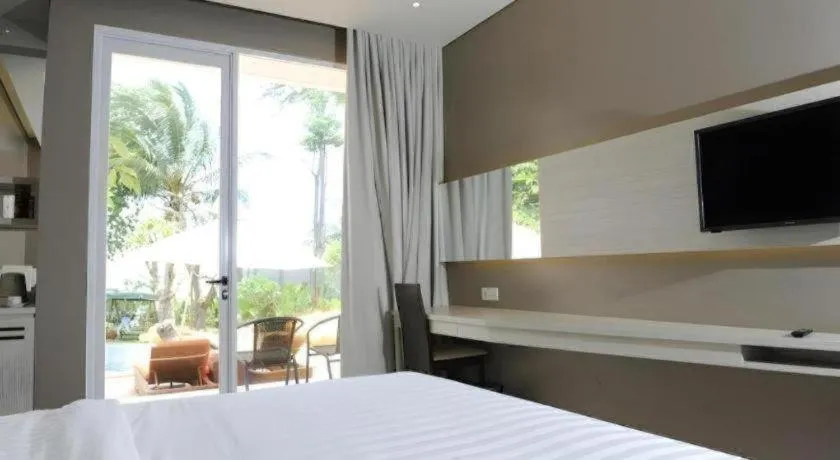 Bed in Double G Resort Anyer