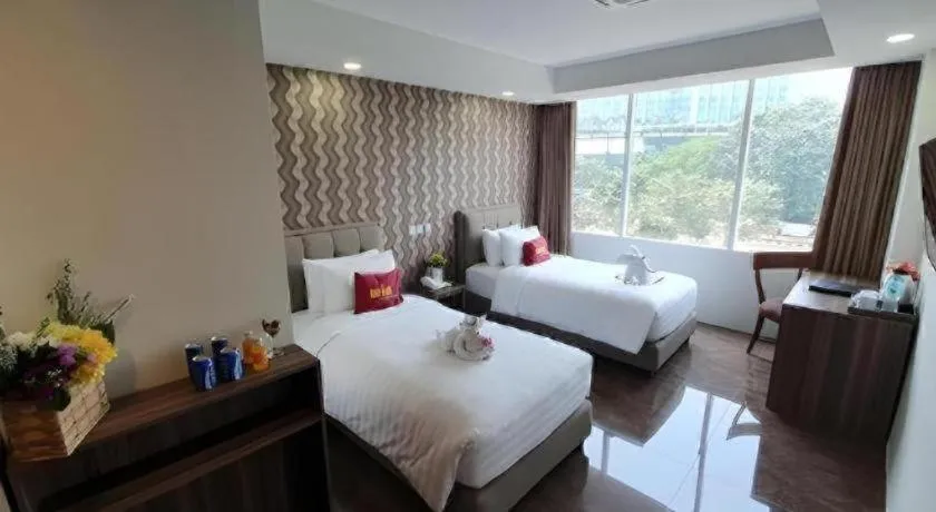 Bed in Win Premier Hotel Mangga Besar
