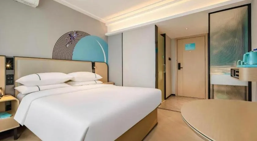 Bed in City Comfort Inn Nanning Guangxi University