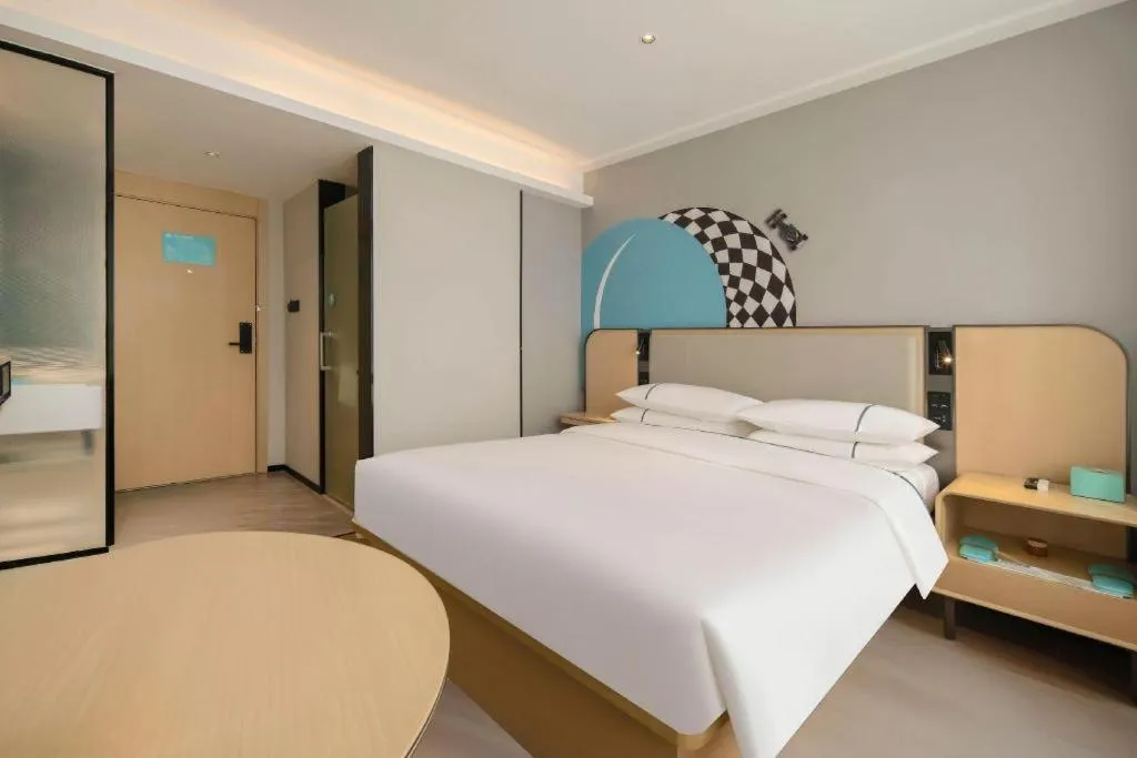 Bed in City Comfort Inn Nanning Guangxi University