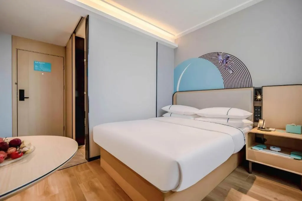 Bed in City Comfort Inn Nanning Guangxi University