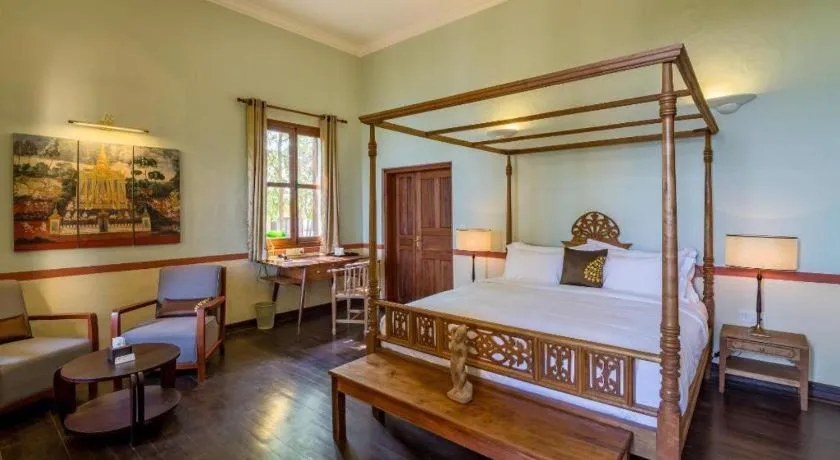 Bed in Le Relais de Chhlong