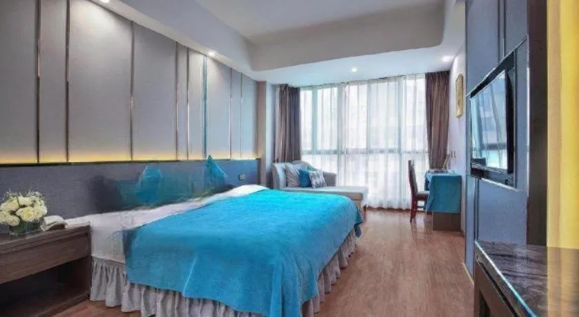 Bed in PARK INN KUNMING AIRPORT