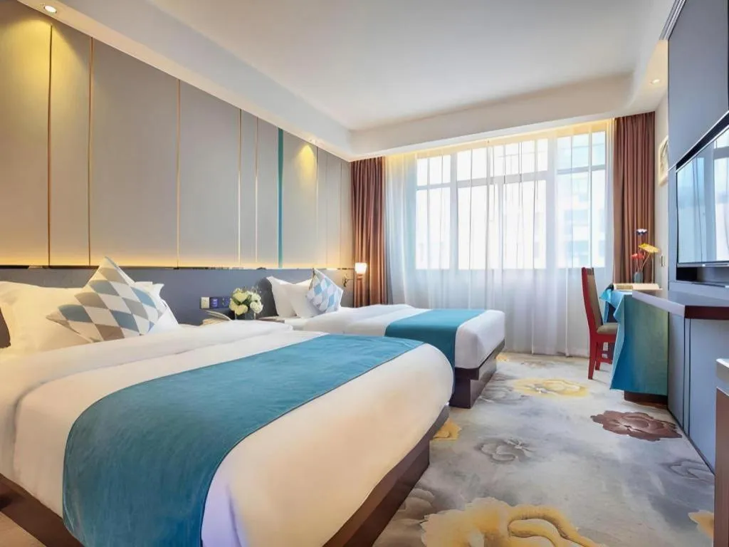 Bed in PARK INN KUNMING AIRPORT