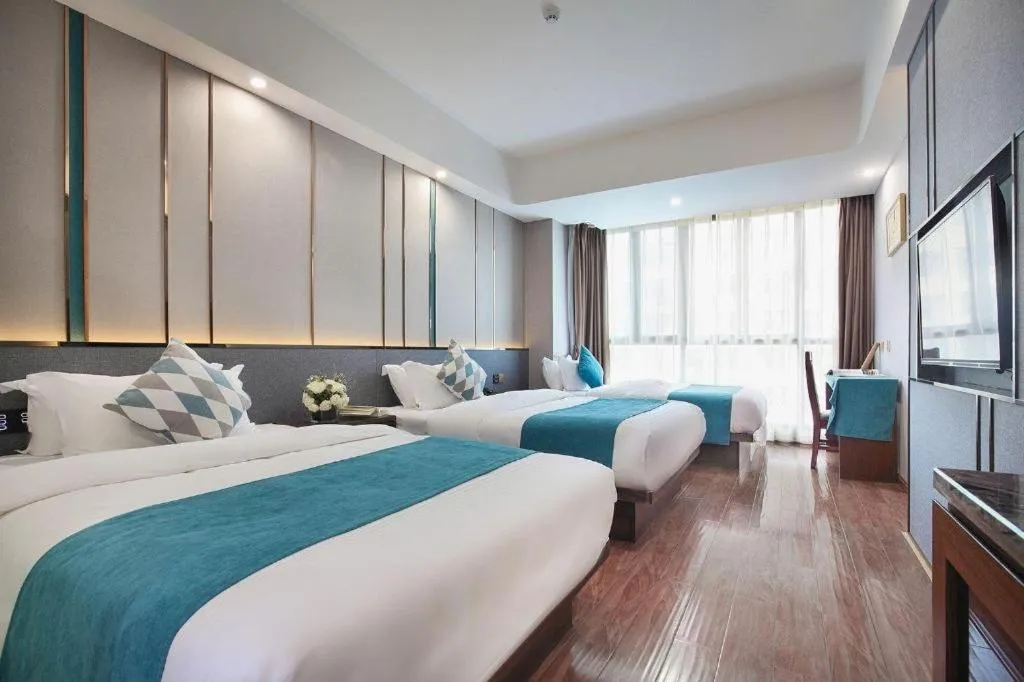 Bed in PARK INN KUNMING AIRPORT