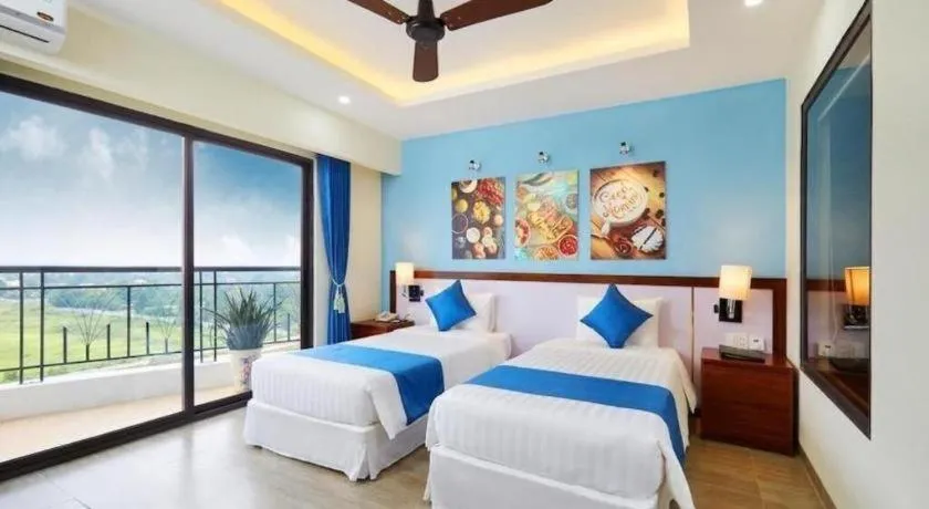 Bed in Marissa Hotel & Spa Hai Tien