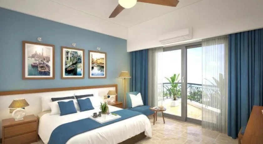 Bed in Marissa Hotel & Spa Hai Tien