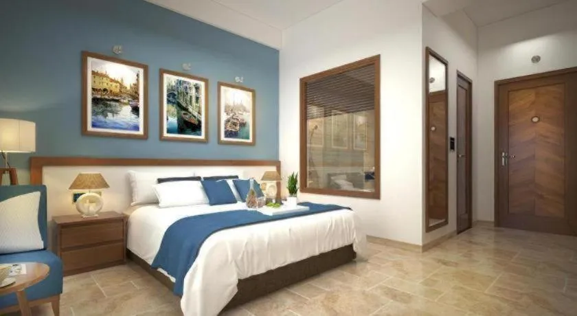 Bed in Marissa Hotel & Spa Hai Tien