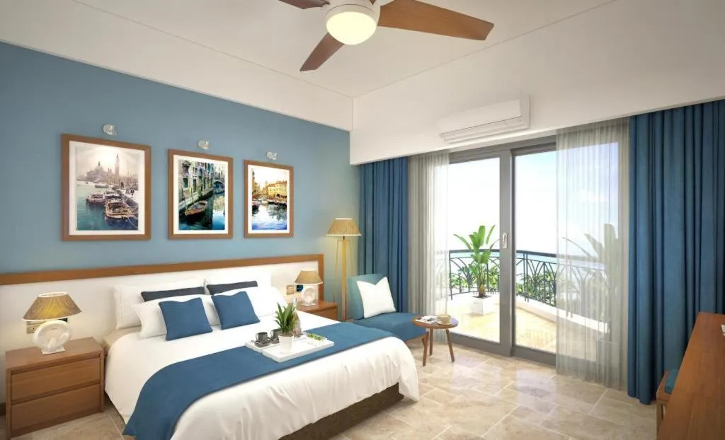 Bed in Marissa Hotel & Spa Hai Tien