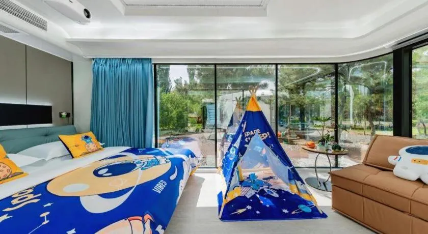 Bed in Qingshan Hotel Baotou