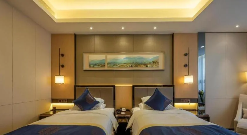 Bed in Qingshan Hotel Baotou