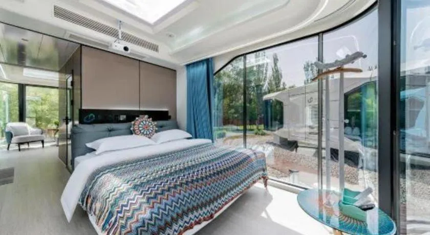 Bed in Qingshan Hotel Baotou