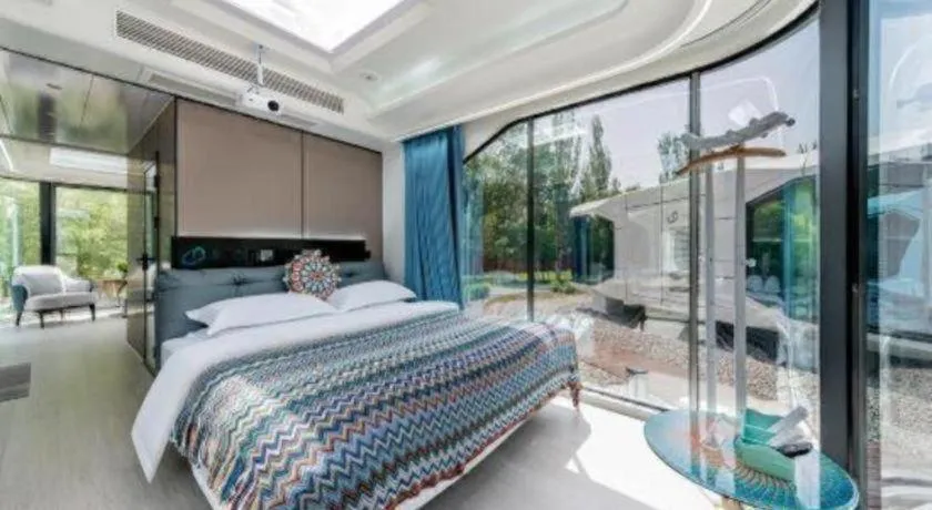 Bed in Qingshan Hotel Baotou