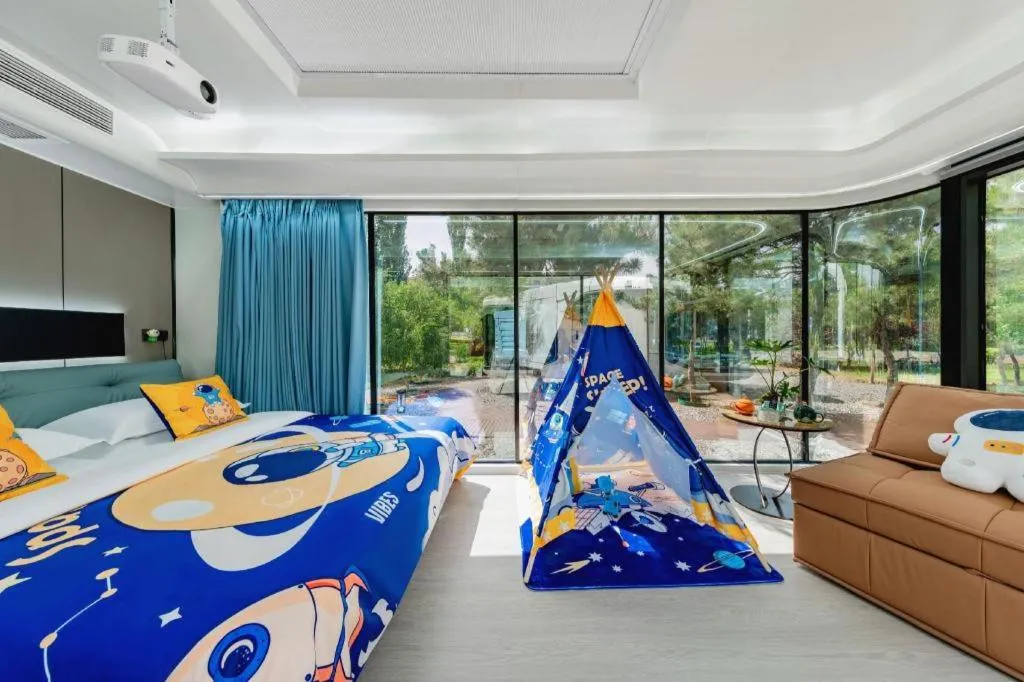 Bed in Qingshan Hotel Baotou