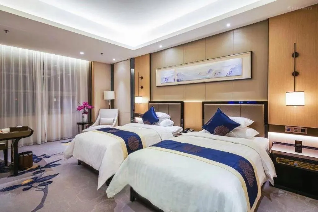Bed in Qingshan Hotel Baotou